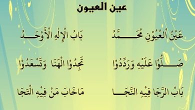 Lirik Ainul Uyun Dan Artinya Serta Tulisan Latin