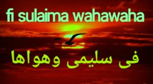 Lirik Fi Sulaima Dan Artinya Serta Tulisan Latin