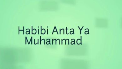 Lirik Habibi Anta Ya Muhammad