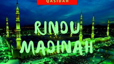 Lirik Qasidah Rindu Madinah