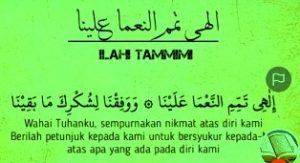 Lirik Sholawat Ilahi Tammimi Lengkap Dengan Arti Dan Teks Latin