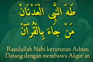 Lirik Thoha Nabi Adnan Lengkap Dengan Artinya Dan Tulisan Latin