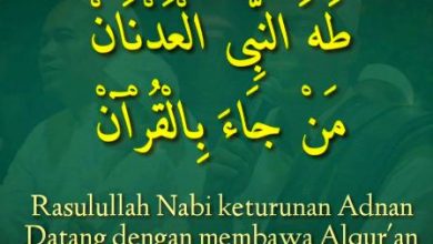 Lirik Thoha Nabi Adnan Lengkap Dengan Artinya Dan Tulisan Latin